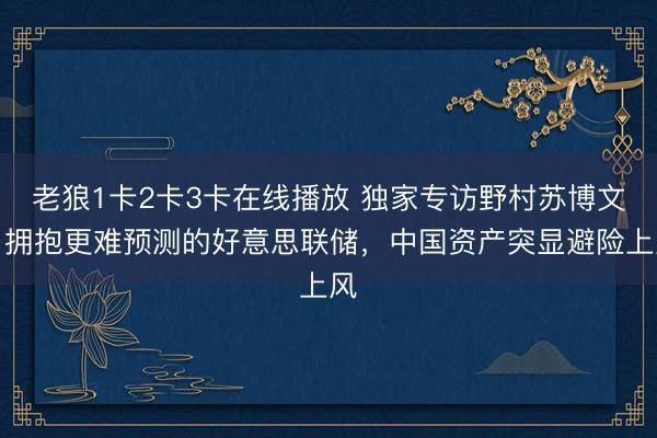 老狼1卡2卡3卡在线播放 独家专访野村苏博文:拥抱更难预测的好意思联储,中国资产突显避险上风